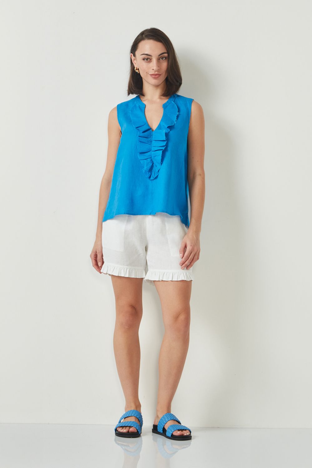 Frill Short White VERGE